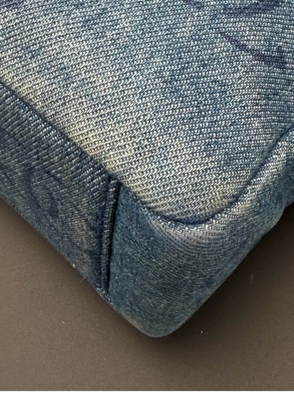 CHANEL Light Blue Denim Classic Flap Shoulder Bag - Picture 2 of 8